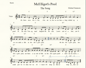 McElligots Pool The Song Paint